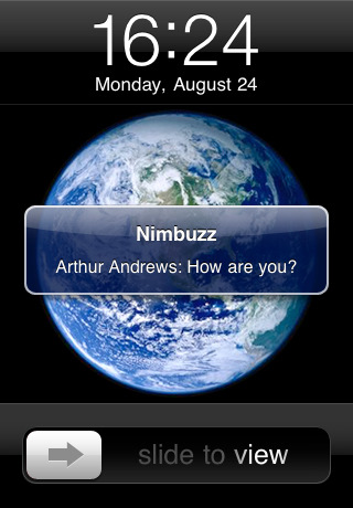 Nimbuzz for iPhone Gets Updated