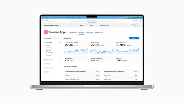 Apple Updates App Store Connect Analytics With 100+ New Metrics, Cohorts, and Benchmarks