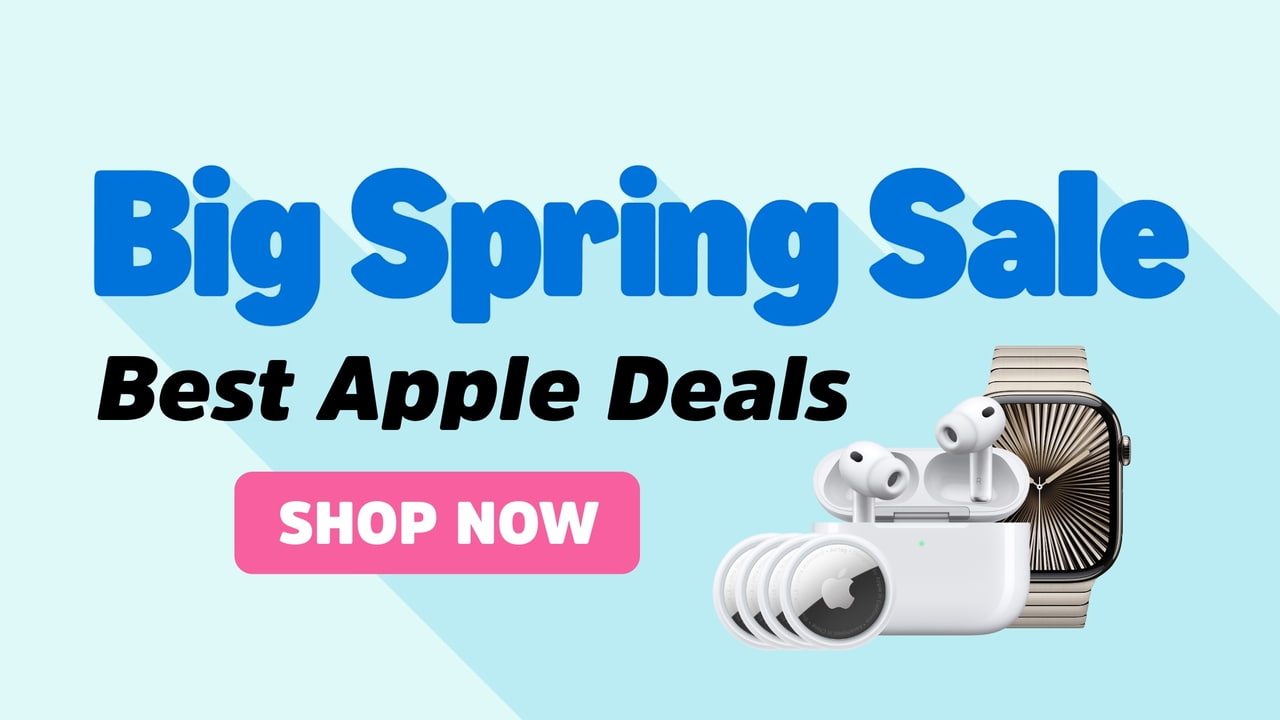Amazon Big Spring Sale: Best Apple Deals on AirPods, Apple Watch, AirTag, More
