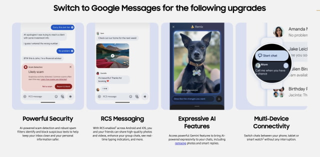 Samsung to Discontinue Samsung Messages in July 2026, Switch to Google Messages