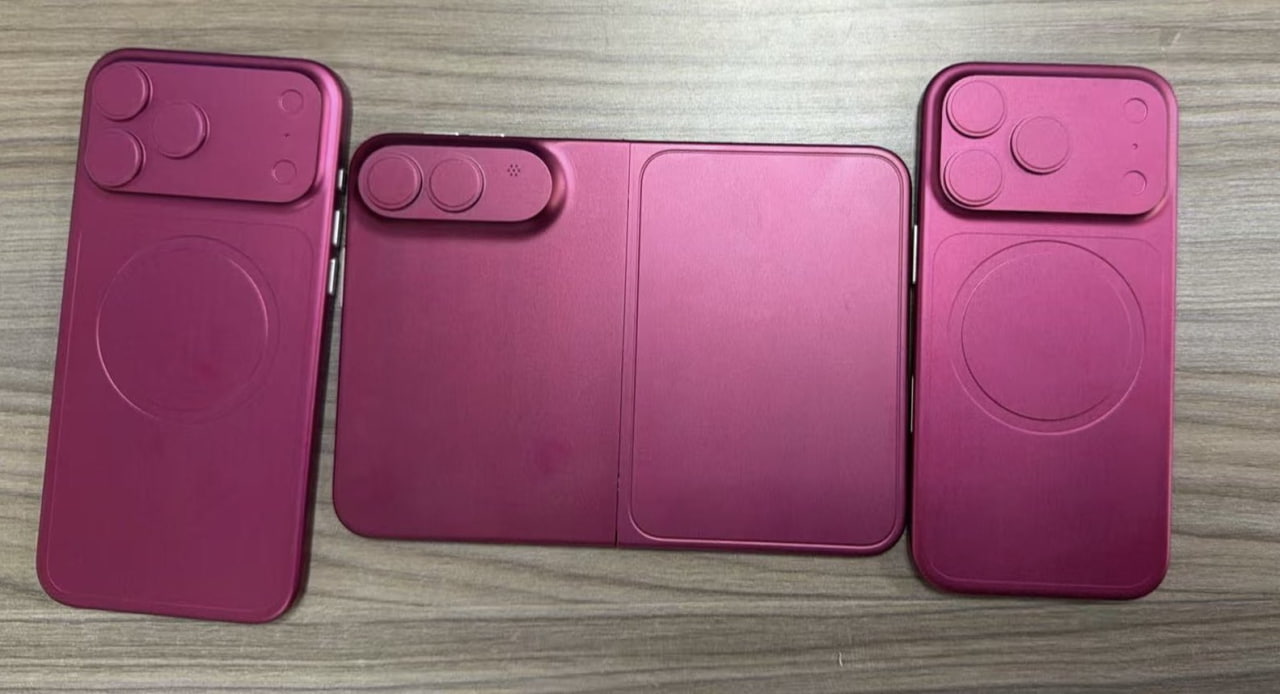 Утечка макетов iPhone 18 Pro и iPhone Fold раскрывает серьезные изменения дизайна