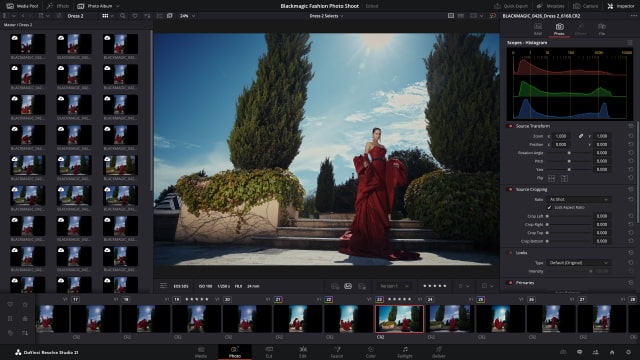 DaVinci Resolve 21 Launches With New Photo Editor and Advanced AI Tools