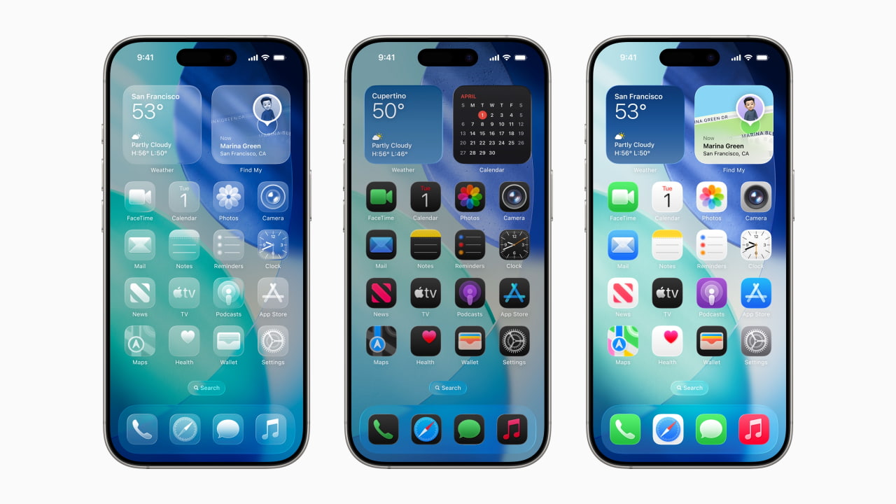 Apple тестирует кнопки «Отменить» и «Повторить» для главного экрана iPhone в iOS 27