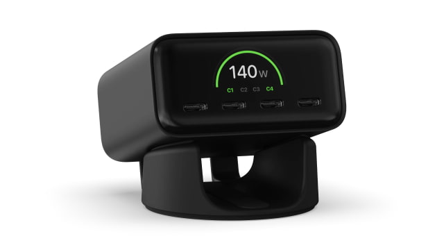 Satechi Launches ChargeView 140W Desktop Charger With Four USB-C Ports and LCD Display