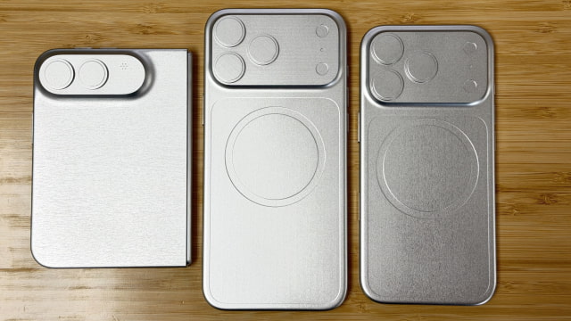 iPhone Ultra Dummy Compared to iPad mini and iPhone 17 Pro Max