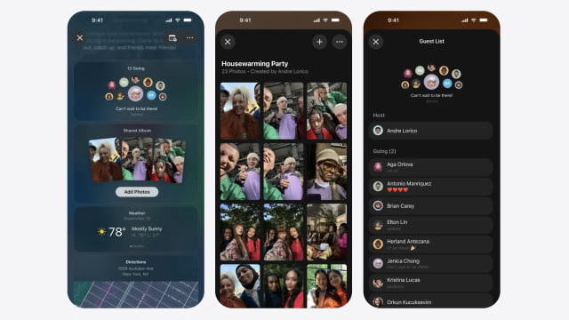 Apple Updates Invites App With Image Playground Themes in Backgrounds and New Event Tools