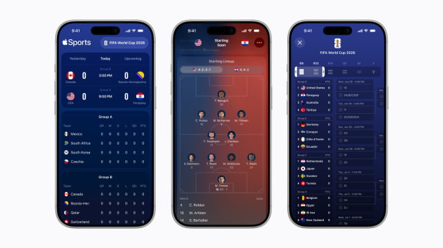 Apple Sports App Expands to 90 New Countries Ahead of 2026 World Cup