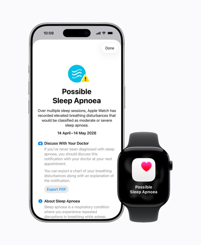 Apple Launches Sleep Apnea Notifications, Hearing Test Features in India