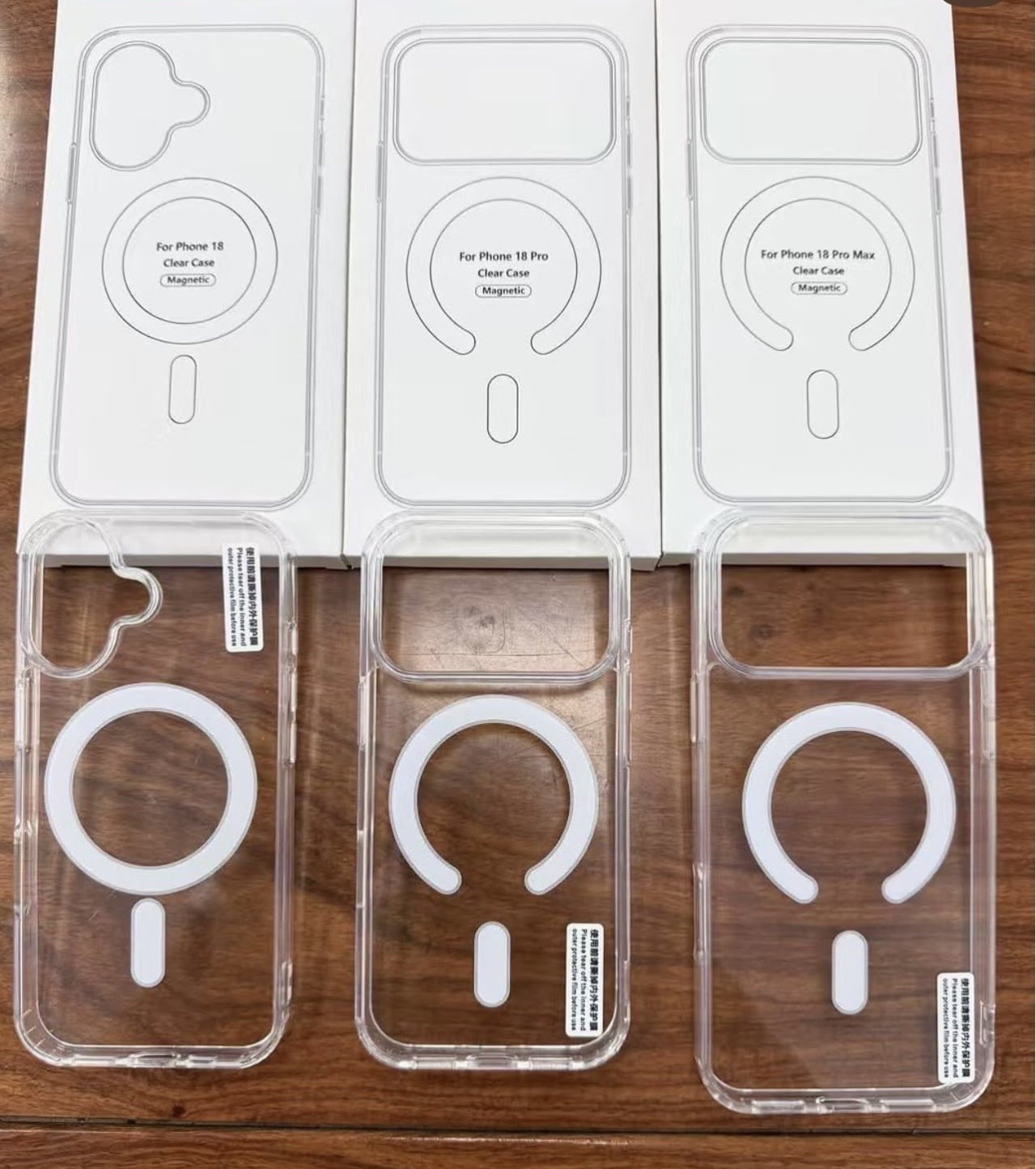 Apple может вернуть дизайн прозрачных чехлов для моделей iPhone 18 [Слухи]