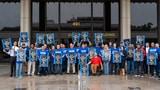 Union Workers Rally Against Closure of First Unionized Apple Store in U.S.