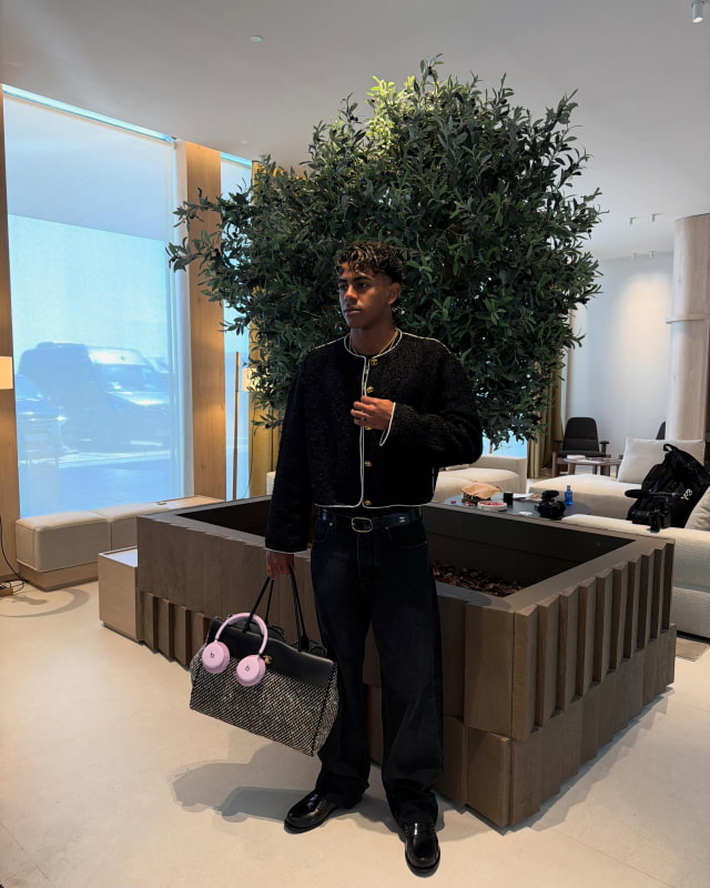 Lamine Yamal Teases Unreleased Beats Over-Ear Headphones [Images]