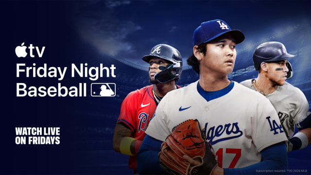 Apple TV Reveals July Friday Night Baseball Schedule