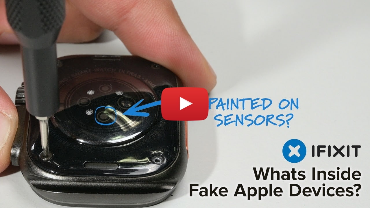 iFixit Tears Down Counterfeit Apple Devices Bought in Shenzhen [Video]