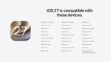 iOS 27 Supported Devices: Full List of Compatible iPhones