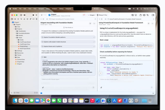   Apple Unveils New AI Frameworks and Agentic Coding in Xcode 27
