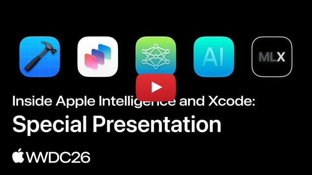 Apple поделилась специальной презентацией «Внутри Apple Intelligence и Xcode» [Видео]