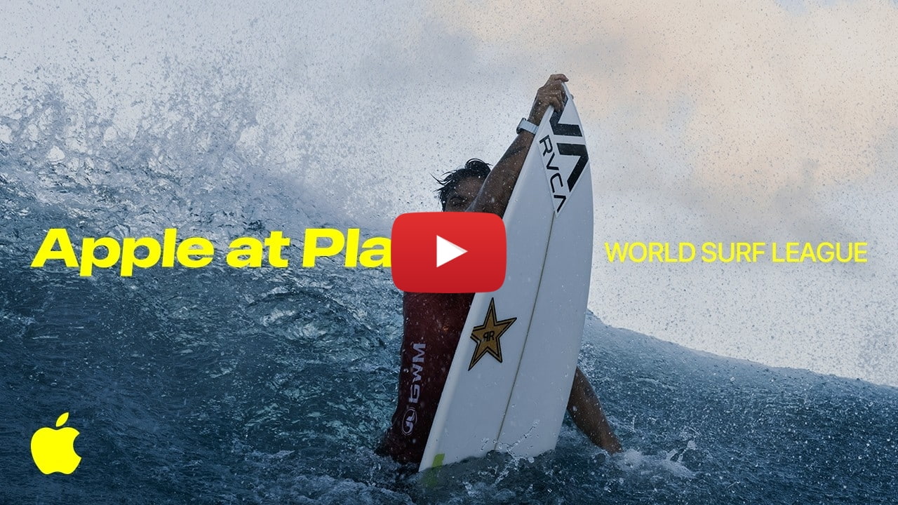 Apple Highlights How Apple Watch Changed Pro Surfing in New Video