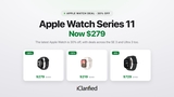Apple Watch Series 11 On Sale for $279 (30% Off) [Deal]