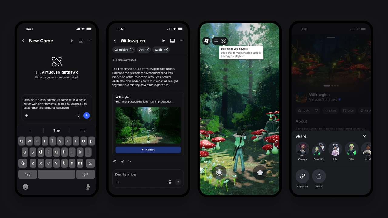 Roblox Launches AI-Powered Build Tool for iPhone and iPad