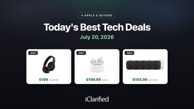Today's Best Tech Deals: AirPods Pro 3 for $199.99, Sony WH-1000XM5 for $248, and More