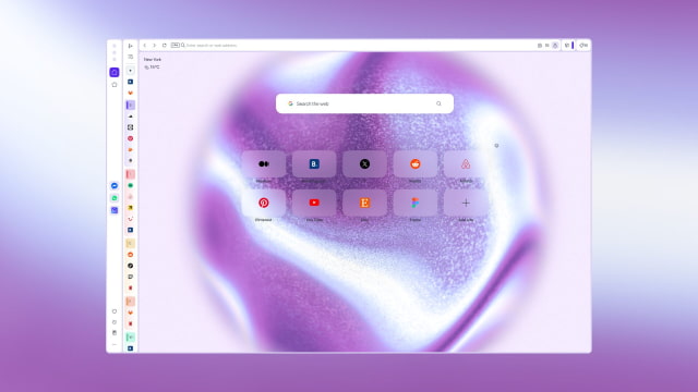 Opera One Adds Vertical Tabs and Google Lens Search Bar Integration