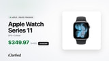 Apple Watch Series 11 Cellular Drops to $349.97 ($149 Off)