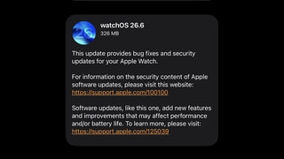 Apple Releases watchOS 26.6, tvOS 26.6, and visionOS 26.6 [Download]