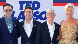 Tim Cook and John Ternus Discuss Apple CEO Transition at Ted Lasso Premiere