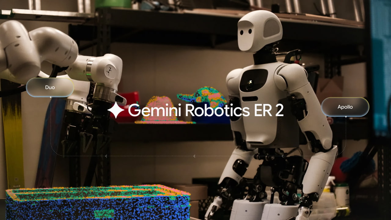 Google DeepMind представляет Gemini Robotics ER 2 с функцией многороботизированного взаимодействия