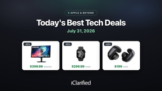 Today's Best Tech Deals: Samsung 27-inch QD-OLED $399.99, Apple Watch Series 11 $299.99, and More