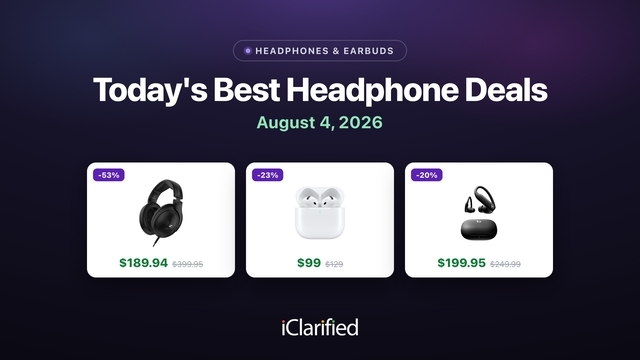 Today's Best Headphone Deals: Beats Studio Pro $169.95, Sennheiser HD 620S $189.94, and More