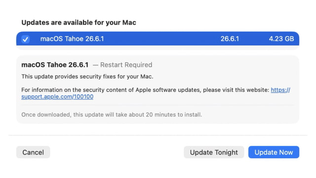 Apple Releases macOS Tahoe 26.6.1, Sequoia 15.7.9, Sonoma 14.8.9 to Fix Screen Sharing Vulnerability