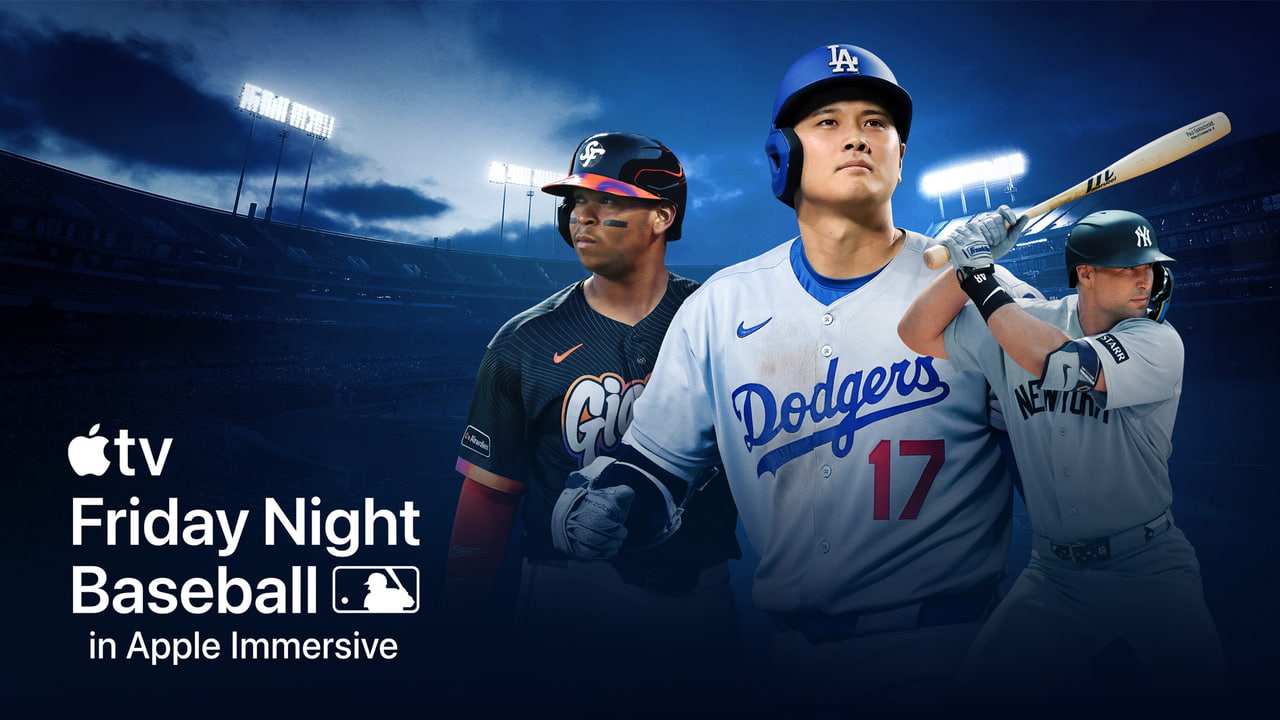 Apple Announces First Live Apple Immersive 'Friday Night Baseball' Broadcasts