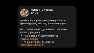 Apple Seeds Sixth Betas of watchOS 27, visionOS 27, and tvOS 27 to Developers [Download]