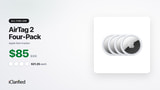 AirTag 2 (4-Pack) Hits All-Time Low of $85, Just $21.25 Each [Deal]