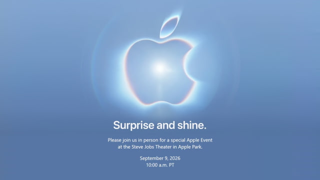 Apple Announces September 9 Event: iPhone 18 Pro, Foldable iPhone Ultra Expected