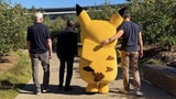 Pikachu Meets Tim Cook and John Ternus at Apple Park [Video]
