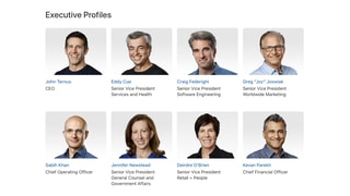 Apple Updates Leadership Page as John Ternus Takes Over as CEO