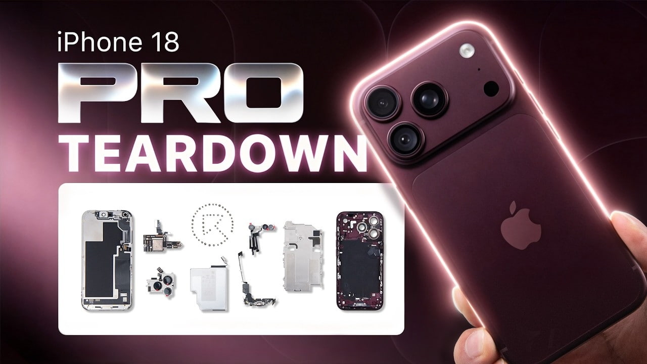 iPhone 18 Pro Teardown Shows Under-Display Face ID Camera and Larger Vapor Chamber [Video]