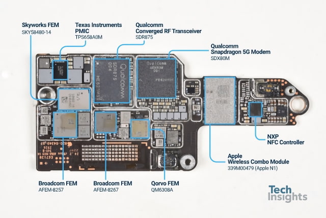 iPhone 18 Pro Max Teardown Confirms U.S. Model Uses Qualcomm X80 Instead of Apple C2