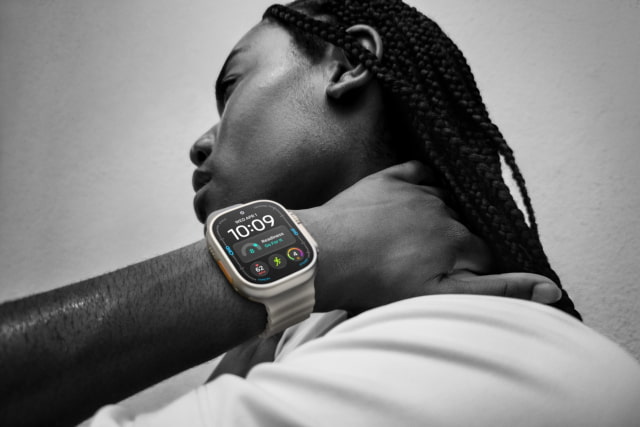 Apple Watch Ultra 4 on an athlete’s wrist