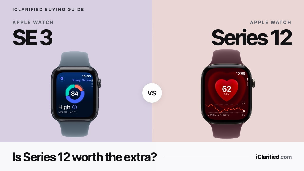 Apple Watch Series 12 vs. SE 3: Which Features Are Worth Paying For?