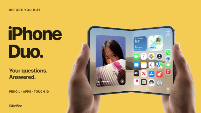 iPhone Duo FAQ: Apple Pencil, Touch ID, Apps, SIM Support, and More