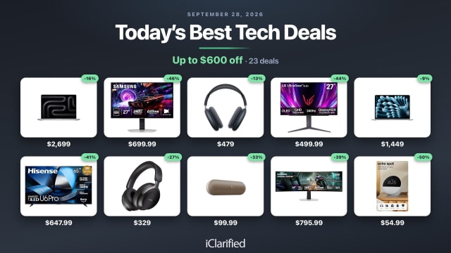 Today's Best Tech Deals: AirPods Max 2 $479, Odyssey OLED G8 $699.99, and More