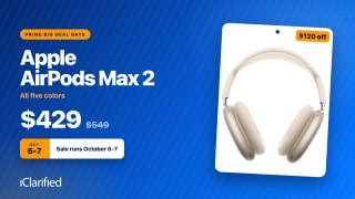AirPods Max 2 Drop to $429 in All Colors for Prime Big Deal Days [Deal]