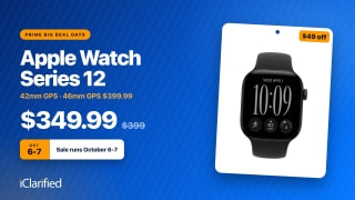 Apple Watch Series 12 Hits New Low of $349.99 for Prime Big Deal Days [Deal]