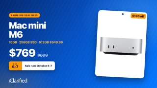 Цена Mac mini упала до нового минимума — 769 долларов в дни больших предложений Prime [Предложение]