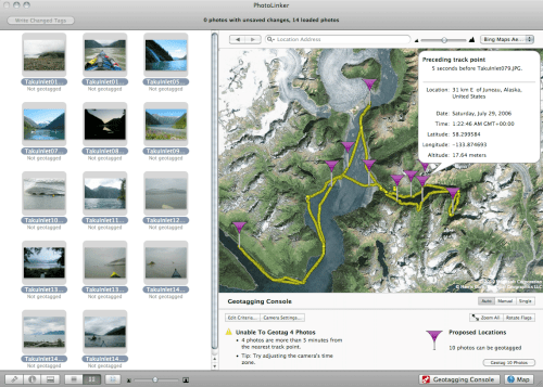 PhotoLinker 2.2 on Mac OS X