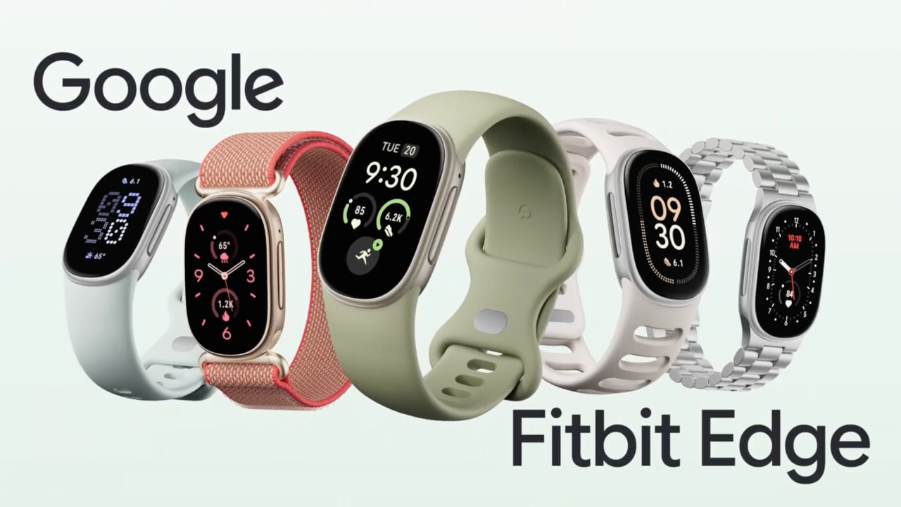 Google Unveils Fitbit Edge With AI Health Coaching and Seven-Day Battery Life