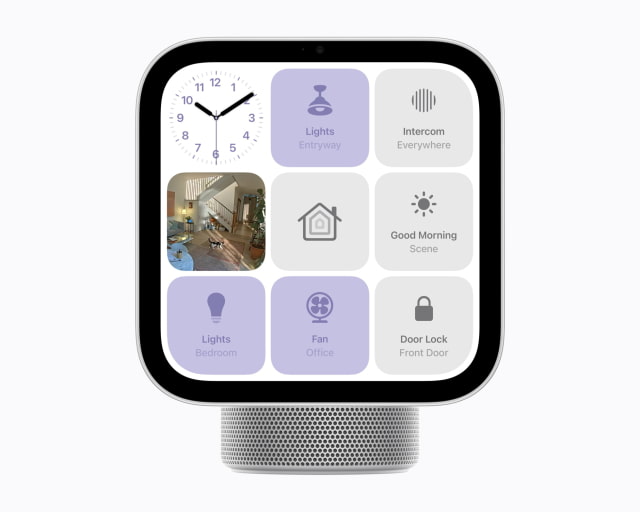 A user's HomeView device shows smart home controls.